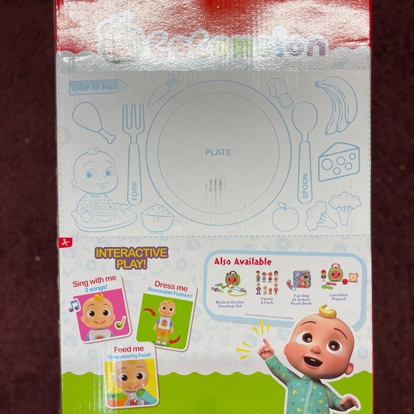 NEW CoComelon Official Deluxe Interactive JJ Doll with Sounds - Picture 2 of 2